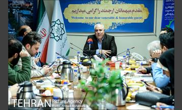 نشست خبری رییس مرکز مطالعات و برنامه ریزی شهر تهران 9