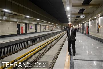 بازدید معاونت حمل و نقل و ترافیک شهرداری تهران و اعضای شورای شهر تهران از عملیات تکمیلی خط ۷ 4