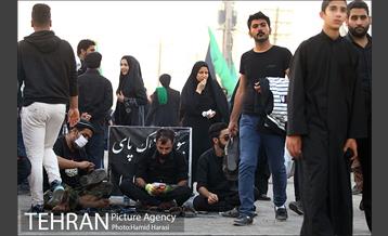 زائران اربعین حسینی در مرز شلمچه 11