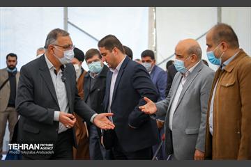 بهره برداری از پروژه غیر هم‌سطح سه راه باقر شهر 11