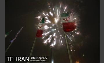 جشن نور نیمه شعبان در برج میلاد تهران 9