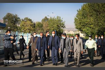 بازدید شهردار تهران از شرکت واحد اتوبوسرانی تهران 21