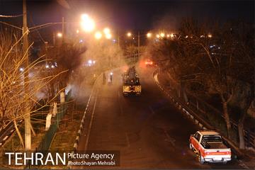 رونمایی از جدیدترین دستگاه ضدعفونی شهری 13
