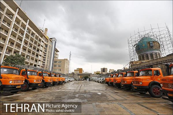 آیین اهدا ماشین آلات تهیه شده توسط شهرداری تهران به مناطق زلزله زده استان کرمانشاه 1