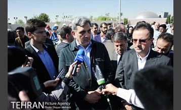 افتتاح دریاچه باغ هنر اراضی عباس آباد با حضور شهردار تهران 11