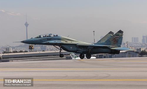 تمرین رژه نیروی هوایی ارتش 17