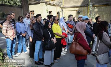 بازدید هیات دیپلماتیک از بناهای تاریخی منطقه ۱۲ 46