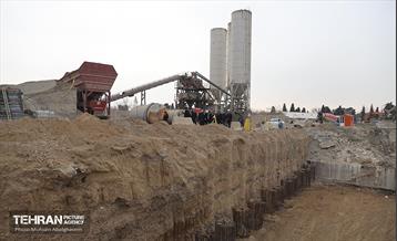 بازدید شهردار تهران از پروژه بزرگراه یادگار امام(ره) 8