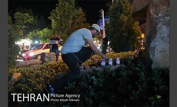 نور افشانی آسمان تهران به مناسب عید سعید فطر 2