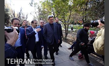 بازدید شهردار تهران از نوروزگاه بلوار کشاورز 1