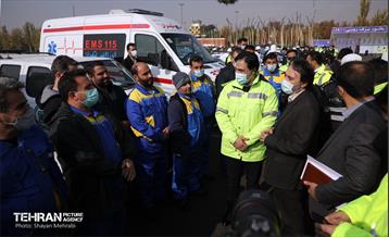 مانور برف روبی منطقه 19 شهرداری تهران 33