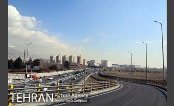 تقاطع غیر همسطح بزرگراه شهید حکیم با بلوار المپیک 4