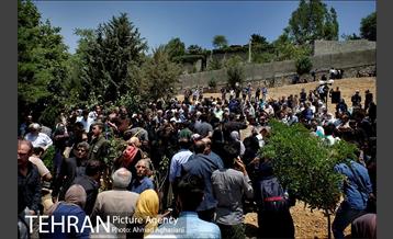 وداع باشکوه مردم با عباس کیارستمی 26