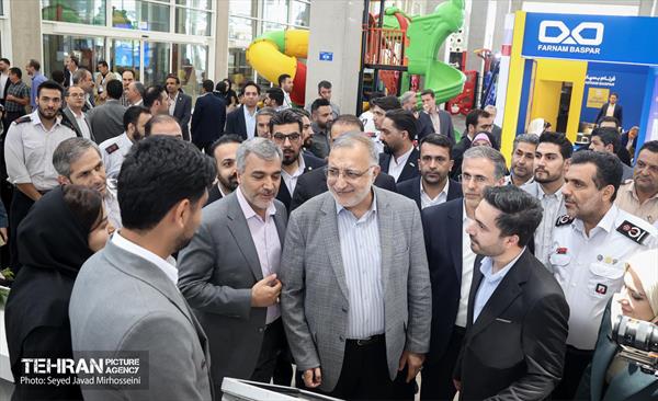 بازدید شهردار تهران از دومین نمایشگاه بین‌المللی «شهریران» 25