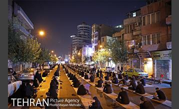 عزاداری شب تاسوعای حسینی در هییت ره پویان آل طه  8