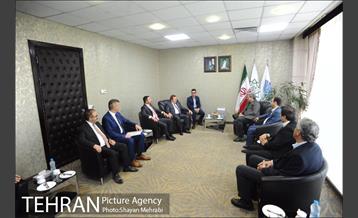 دیدار محمت دومان دبیرکل سازمان شهرهای متحد با پیروز حناچی شهردار تهران 8