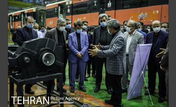 بازدید علی آقامحمدی از شرکت واگن سازی تهران 15