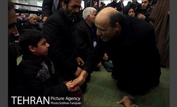 تشییع شهدای آتش نشان در شبستان مصلی-2 4