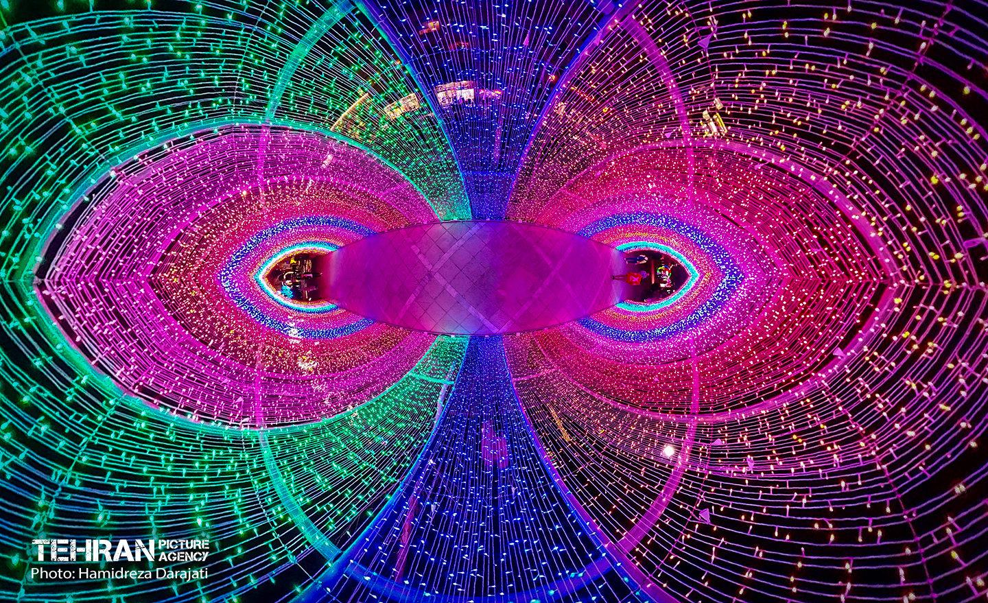 تهران غرق در نور 1