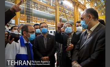 بازدید از اولین قطار ملی مترو 3