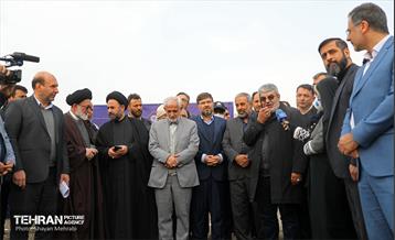 مراسم آغاز عملیات ساخت 11 هزار واحد مسکونی قرارگاه جهادی مسکن 32