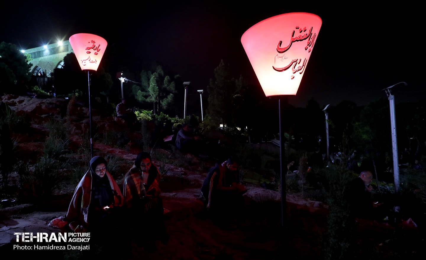 احیای شب‌ بیست‌ویکم ماه رمضان در مقبره الشهدای گمنام ندسا 21