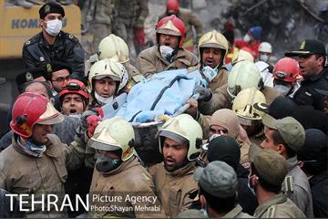 هشتمین روز آواربرداری ساختمان پلاسکو-1 11
