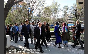 بازدید مسجدجامعی و الویری از نوروزگاه بلوار کشاورز 15