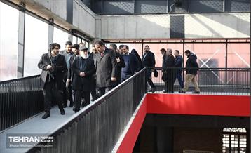 بازدید رییس شورای شهر تهران از پروژه خانه شهر (بلدیه) 21