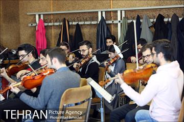 تمرین ارکستر فیلارمونیک ایران 14