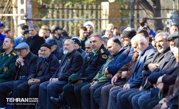 عزاداری شهادت حضرت فاطمه(س) در منطقه 17 1