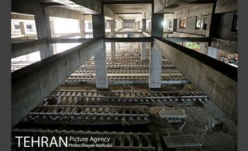 "پایانه اکباتان" اولین و تنها پارکینگ زیرزمینی قطارهای شهری 11