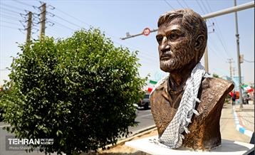 رونمایی از سردیس سردار شهید احمد متوسلیان 3