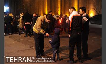 همدردی مردم با آتش نشانان-2