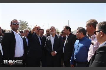 آیین افتتاح کارخانه آسفالت غرب 14