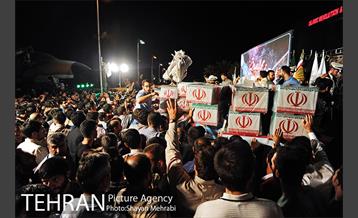 مراسم وداع با 150 شهید دوران دفاع مقدس 48