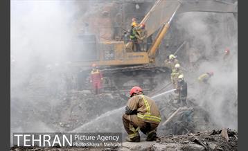 هشتمین روز آواربرداری ساختمان پلاسکو-2 18