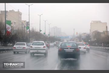 بارش باران زمستانی در تهران 20