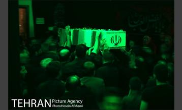 عزاداری شب هشتم محرم در جوار پیکر شهید باقر ناظری 19