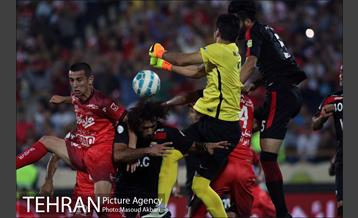 دیدار پرسپولیس و فولاد خوزستان در لیگ برتر فوتبال 5