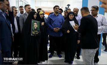 آیین افتتاحیه مجموعه ورزشی شهدای تاکسیران 7