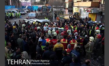 غروب روز هفتم پلاسکو با پیکر 8 آتش نشان 17