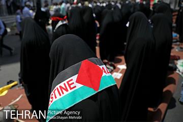 تجمع دانشجویی و مردمی در حمایت از مردم فلسطین 14