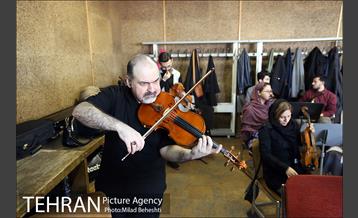 تمرین ارکستر فیلارمونیک ایران 2