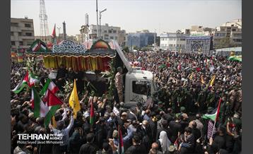 تشییع پیکر شهید اسماعیل هنیه در تهران - 3 28