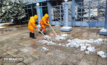 روز برفی تهران - 3 5