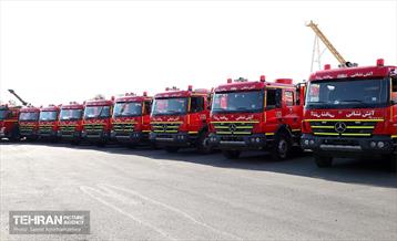 رونمایی از تجهیزات جدید سازمان آتش نشانی تهران  24