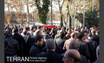 مراسم تشییع پیکر مهدی حبیبی فر 16