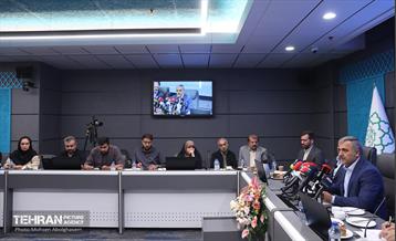نشست خبری معاون خدمات‌شهری و محیط‌زیست شهرداری تهران 13