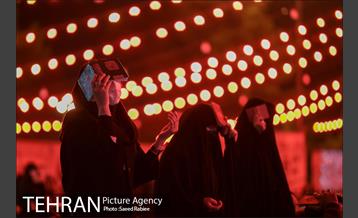 مراسم احیای شب بیست و سوم ماه مبارک رمضان در گلزار شهدای بهشت زهرا(س) 32